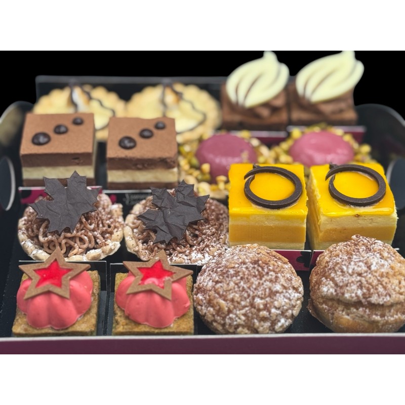 Plateau réductions sucrées - 16 pièces